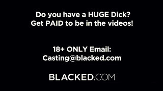 Blacked - Emma Hix puncijában az óriás fasz