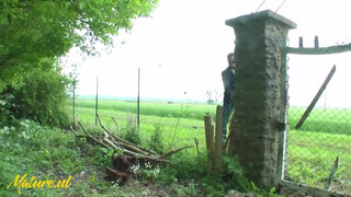 Mature NL - Francia házastárs popsiba tolva