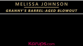 Melissa Johnson a hatalmas cickós érett nő