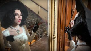 Lady dimitrescu vad cumizása és szexelése - resident evil village cosplay halloween 2023